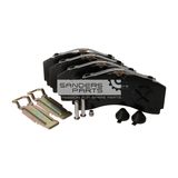 BRAKE PADS FRONT FOR ACTROS 4 IN JURID